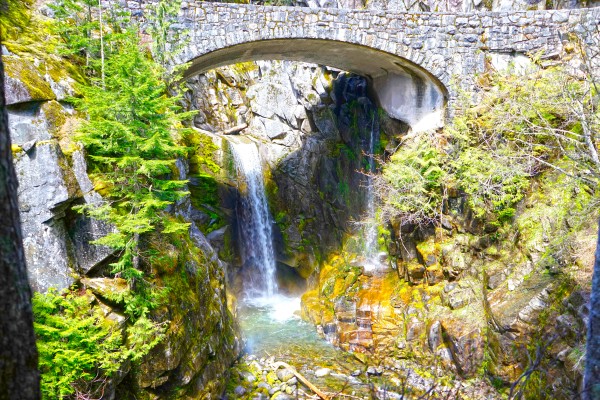 Hidden Falls - Waterfall Pacific Northwest USA